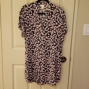 *3 for $15* Short sleeve floral tunic/dress